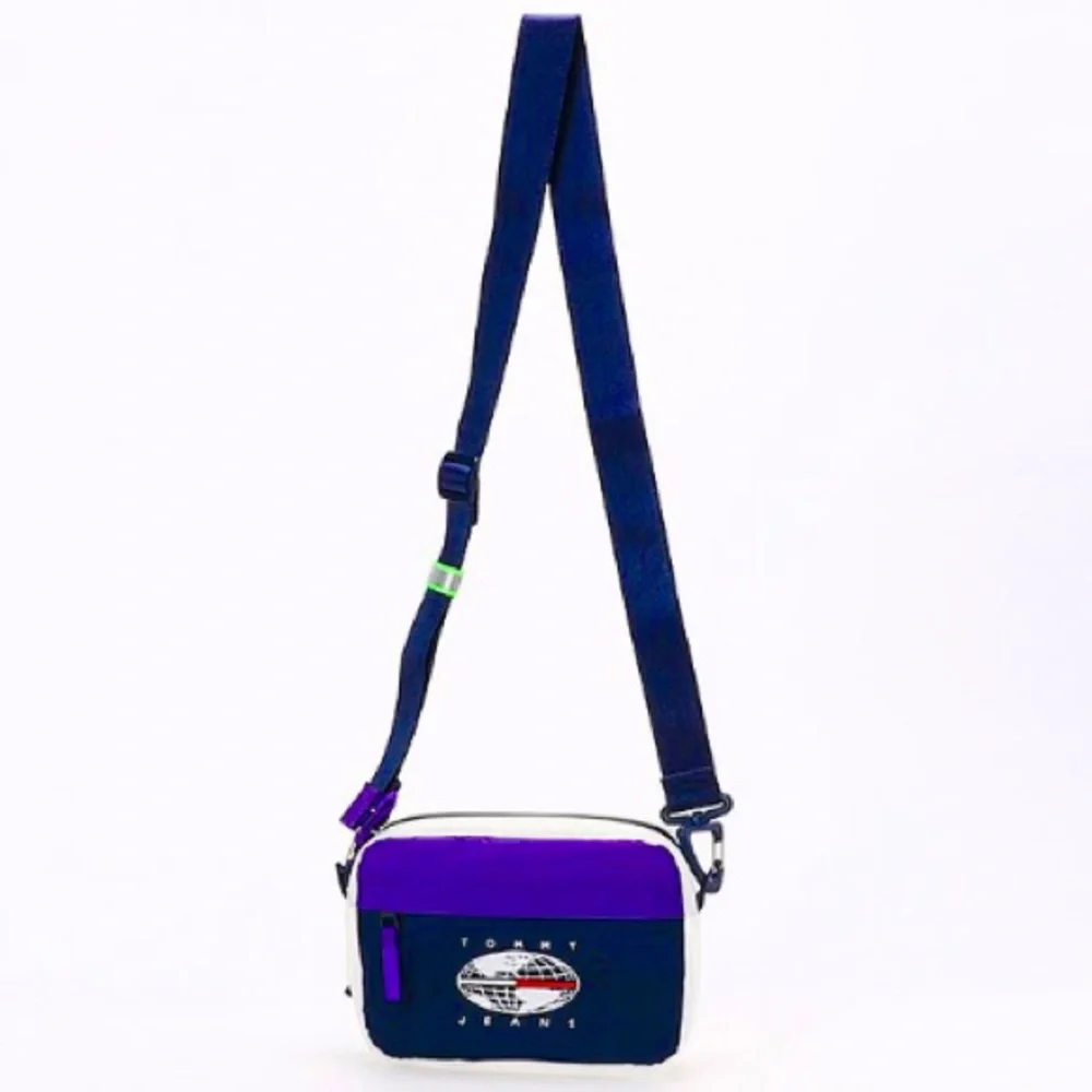 NWT Tommy Hilfiger Bag Crossbody Crossover Messenger Mens Womens Camera Jeans - Picture 10 of 11